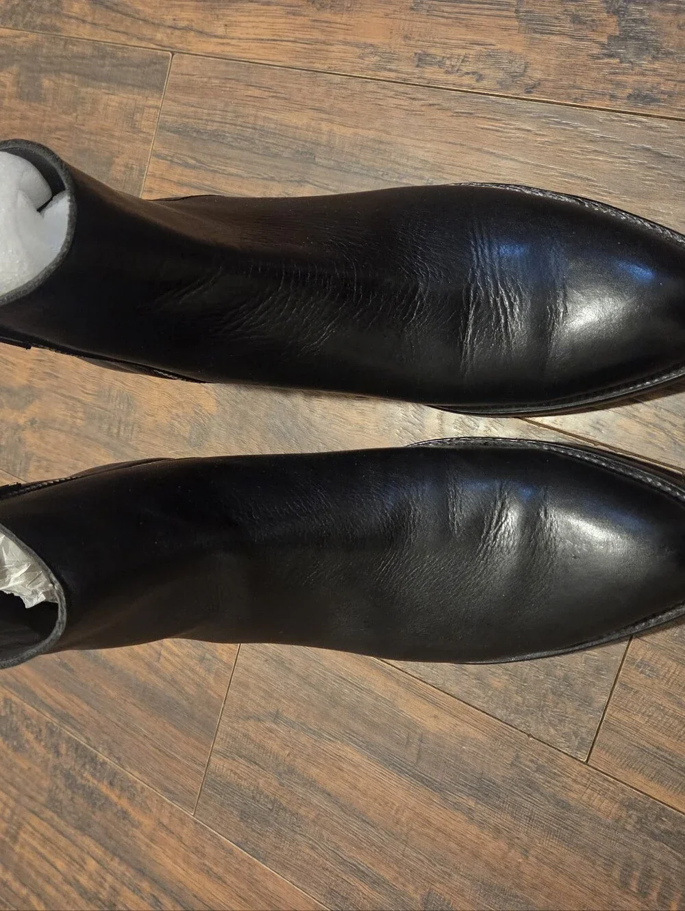 RUJO The Vegas Cowboy Boots For Men Handmade Caravan Calfskin Genuine Hide Round